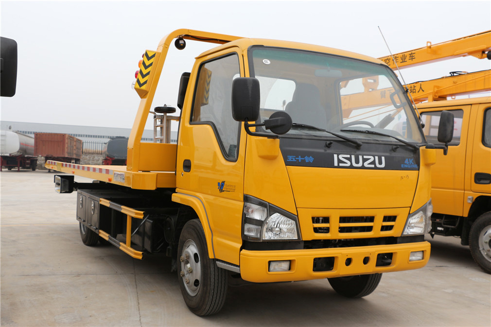 五十鈴黃牌一拖二清障車(chē)